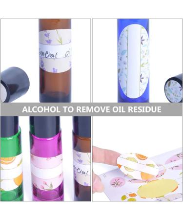 Frcolor Essential Oils Bottle Labels - 10 Colorful Stickers for Essential Oil Bottles - International Shipping Available - Buy Online on GoSupps.com
