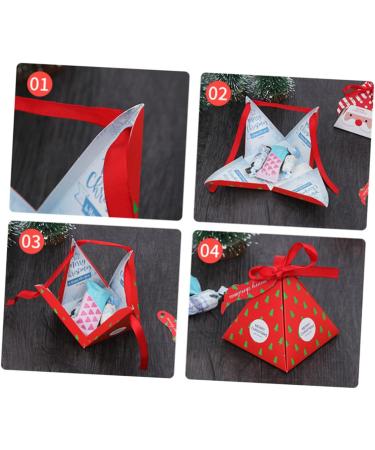 GLEAVI 70pcs Boxes Candy Holiday Boxes Party Favor Boxes Biscuit Box Christmas Party Bag 3d Size 1 As Shown - Buy Online on GoSupps.com