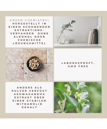 Ashwagandha Root Extract 600 mg KSM-66 - 240 Vegan Capsules | Supports Sleep & Stress Relief | Lab Tested in Germany - Buy Online on GoSupps.com