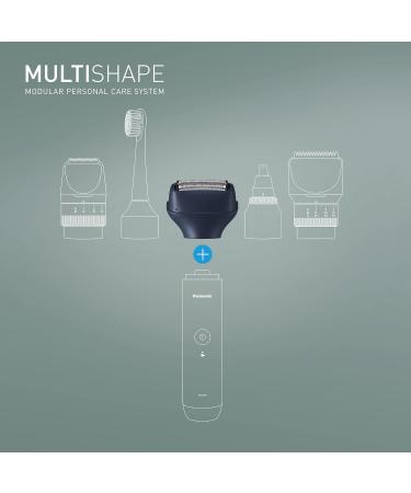 Panasonic MULTISHAPE ER-CSF1 Modular Personal Care System - 3-Blade Shaving Head for Men | No Handle Blade Attachment - International Shipping Available - Buy Online on GoSupps.com