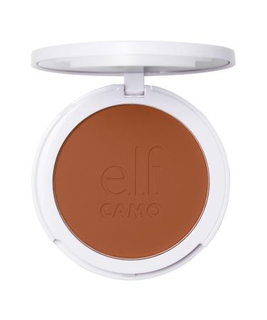 e.l.f. Camo Powder Foundation Lightweight Primer-Infused Buildable & Long-Lasting Medium-to-Full Coverage Foundation Deep 510 C Deep 510 C 8 g (Pack of 1) - Buy Online on GoSupps.com