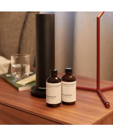 AromaTech Between The Sheets Premium Aroma Oil Indulgent & Cozy Home Fragrance - Notes of Washed Linen Hibiscus & Bergamot for Scent Diffusers (0.33 Fl Oz (Pack of 1)) - Buy Online on GoSupps.com