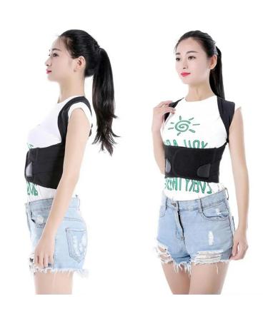 Adjustable Unisex Humpback Posture Corrector Body Back Shoulder Support Belt - Buy Online on GoSupps.com
