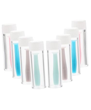 Lalafina 8st contact lens suction rod lens accessories lens pen made of silicone reusable contact lens pencil travel contact lens-pebble.