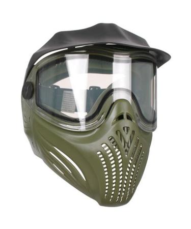 Invert Helix Thermal Paintball Goggles Mask - Olive