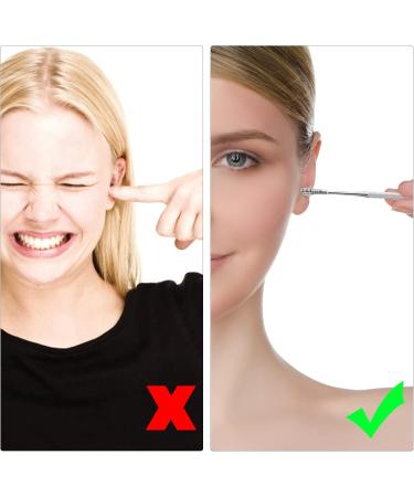 7-Piece Stainless Steel Ear Wax Remover Set - Portable Ear Cleaner for Adults & Adolescents with Storage Box | Ear Pick & Cleaning Brush - Buy Online on GoSupps.com