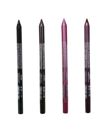Eyeliner Pencil 4Pcs Eyeshadow Pencil 4 Colors Smudge-proof Pearl Long Lasting Glitter Eyeliner 8.5g Waterproof Makeup Eyeliner Eyeshadow Pencil Style 1