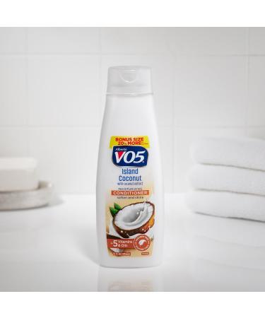 VO5 Alberto Island Coconut Revitalizing Conditioner | Essential Vitamins & Oils | 15 oz Tropical Hair Care - Buy Online on GoSupps.com
