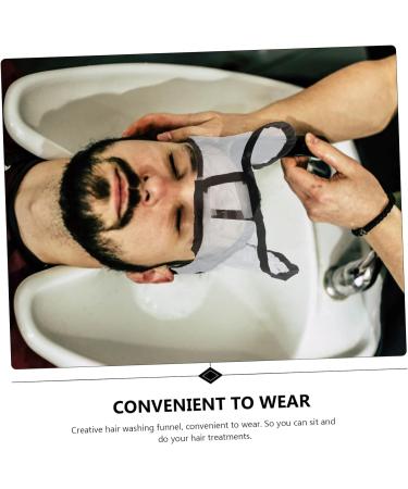 DOITOOL 2pcs Shampoo Funnel Hair Chemical Barber Dye Washing Funnel Clear Tool Child or Body Shampoo Dish 57x25cm Assorted Color - Buy Online on GoSupps.com