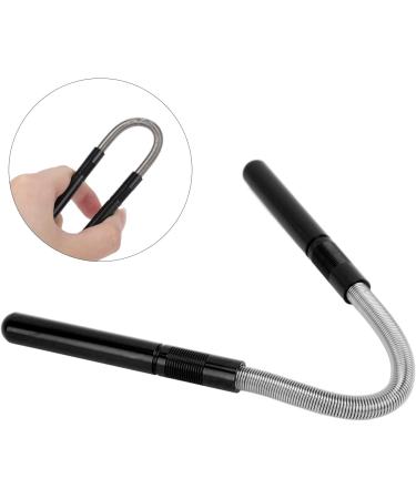 Stainless Steel Facial Hair Remover Spring - Effective Epilator Kit for Upper Lip, Chin, and Eyebrows (Black) - Buy Online on GoSupps.com