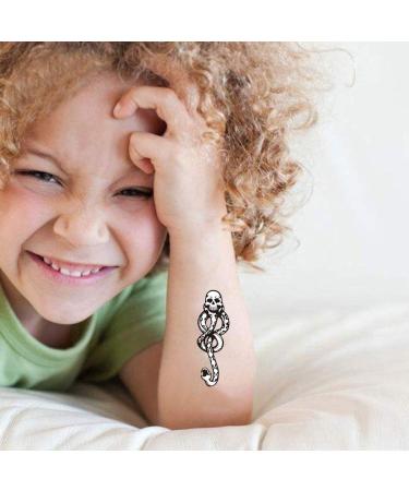 CHASPA 10 Pcs Dark Mark Death Eater Temporary Halloween Tattoo Set - Buy Online on GoSupps.com