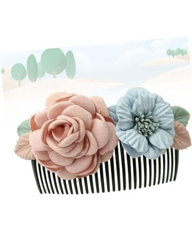 FRCOLOR Women Barrettes Flower Barrettes Hair Teasing Combs for Women Headwear for Women Barrettes for Women Bridal Headpiece Women Headdress Bride Headgear The Flowers - Buy Online on GoSupps.com