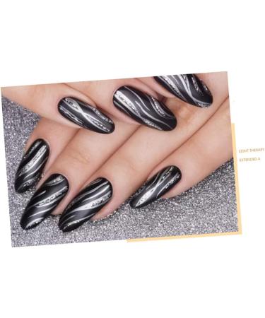 Healeved Flat Brush Pen Gel Kit for Nails Kit De U as De Gel Manicure Kit Dual Brush Pens Nail Kits Nail Brush Yn Nail Kit Nail Art Pen Acrilic Nail Kit Nails Kit Crystal Carved Pen medium Golden - Buy Online on GoSupps.com