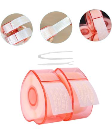 FRCOLOR 6 Rolls Double Eyelid Sticker Bood Tape Double Sided Eyelid Tape Makeup Adhesive Eye Lift Strips Instant Eyelid Lift Sticker Lace Eyelid Tape Lifter Double Eyelid Tape Heart-shaped - Buy Online on GoSupps.com