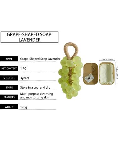  G n rique Bath Soap Organic grape bar soap crafted facial cleaner soothing natural nourishing moisturizing bar skin-friendly formula aromatic cleansing stick | for women men kids home t - Buy Online on GoSupps.com