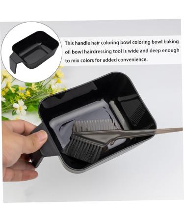 Homoyoyo 2 pi ces Bol Teinture Cheveux avec Poign e Bol Large et Profond pour M langer Colorante Outil Coiffure DIY Pratique pour Salon et Usage Domestique Facile Nettoyer Empilable et - Buy Online on GoSupps.com