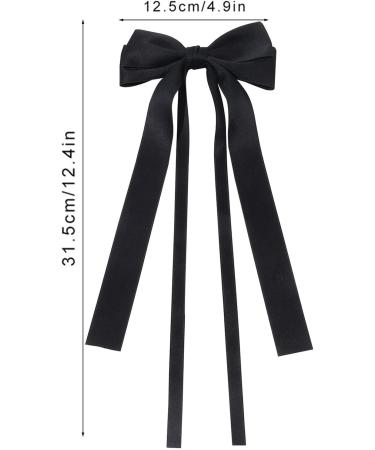 4 Pcs Sweet Hair Clips Harajuku Ribbon Bowknot Spring Hair Clips Ponytail Braids Hairpins For Teens Kids Hair Clips Thin/Thick Hair Clips For Women Thick Hair Styling Bowknots For Women - Buy Online on GoSupps.com