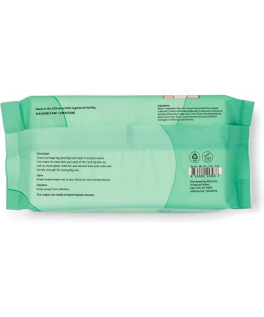 Wild One Eucalyptus Natural Dog Grooming Wipes - Cruelty-Free & Biodegradable (Pack of 2, 70 Wipes per Pouch) - Buy Online on GoSupps.com
