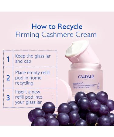Buy Caudalie Resveratrol-Lift Cashmere Cream 50 mL Refill - Anti-Aging Moisturizer for Glowing Skin - International Shipping Available - Buy Online on GoSupps.com