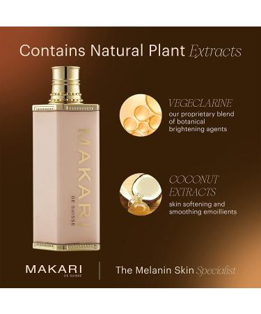 Buy Makari Premium+ Body Brightening Beauty Milk - 4.57 fl oz | Anti-Aging Lotion for Smooth, Radiant Skin | Diminish Dark Marks & Discolorations - Buy Online on GoSupps.com
