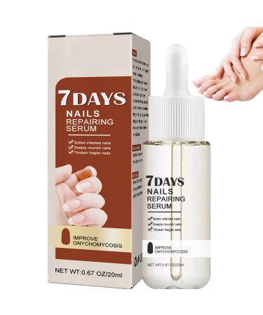 7 Days Nail Growth and Strengthening Serum Nail Serum for Strength and Growth Nail Repair Essence Serum Toenail Growth Treatment Restores The Healthy Natural Appearance of Nails