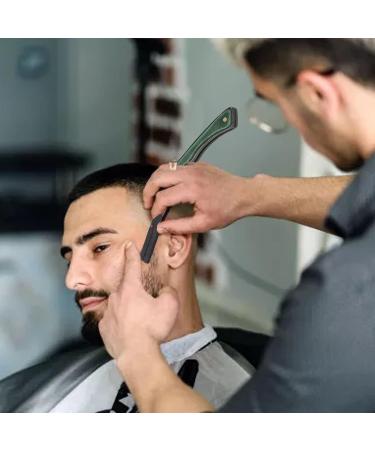 Beard Blade Holder & Straight Razor Trimmer - Stainless Steel Wooden Design | International Shipping - Buy Online on GoSupps.com