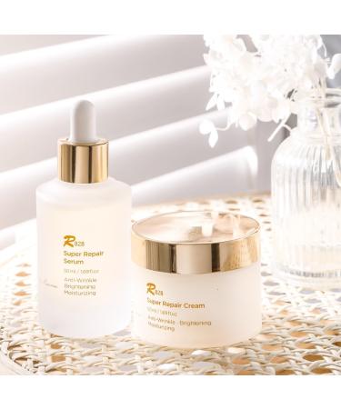 R828 Super Repair Moisturizing Glowing Elastic Skin Recovery Serum 50ml / Korean Skin Care K Beauty with Glutathione Vitamin C Niacinamide and Collagen - Buy Online on GoSupps.com