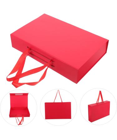 Healvian Box Ribbon Case Presents Exquisite Packing Case Paper Clamshell Chocolate - Buy Online on GoSupps.com