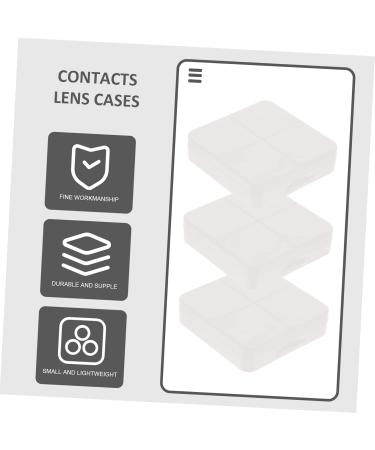 Ultechnovo 9-Sentence Contact Lens Container Set | 3PCS Case with Applicator & Removal Tool | Compact Lens Tank with Mirror - Ideal for Travel - Buy Online on GoSupps.com