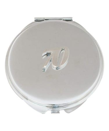 70th Birthday Compact Mirror Handbag Gift With Free Engraving 532
