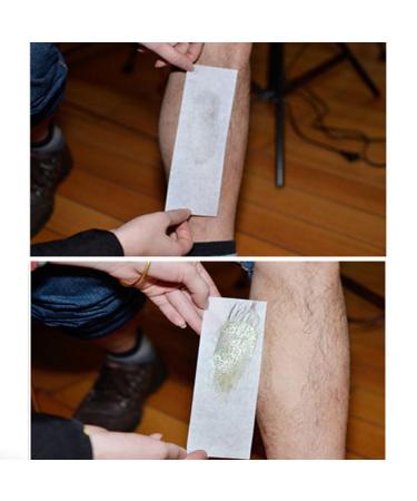 100 Sheet Depilatory Paper Strips - Professional Disposable Hair Removal Tool - Buy Online on GoSupps.com