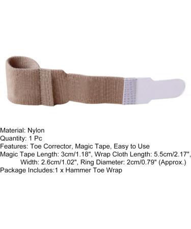 YOZUMD Hammer Toe Corrector Sticker Closure - Bunion Splints & Toe Wraps for Pain Relief - Buy Online on GoSupps.com