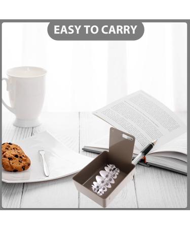 Beaupretty Night Guard Box - Plastic Holder for False Teeth Storage & Bath Fixing Grey | International Shipping Available - Buy Online on GoSupps.com