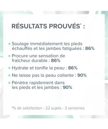 EVOLUDERM - Gel Rafra chissant Jambes & Pieds - 200 ml - 96% d'Origine Naturelle - V gan - Fabrication Fran aise - Buy Online on GoSupps.com