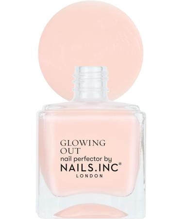 Nails.INC Got Me Glowing Glow-Enhancing Nail Perfector Polish Baby Pink Glow 14 ml (Pack of 1) - Buy Online on GoSupps.com