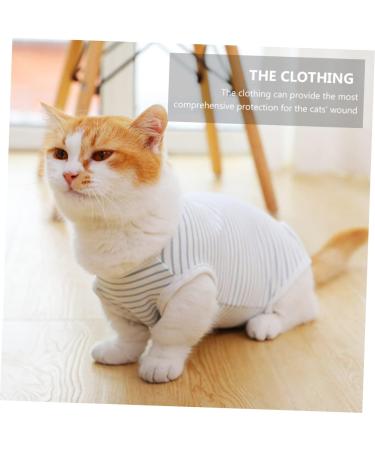 NOLITOY 3pcs Cat Postoperative Clothing Four Seasons The Cat Sx3pcs Sky-bluex3pcs - Buy Online on GoSupps.com