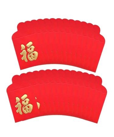 red Packets 25pcs Red Envelope Chinese New Year Hong Bao Lucky Red Packet Spring Festival Hong Bao Lucky New Year Red Envelopes Gifts red envelopes Chinese