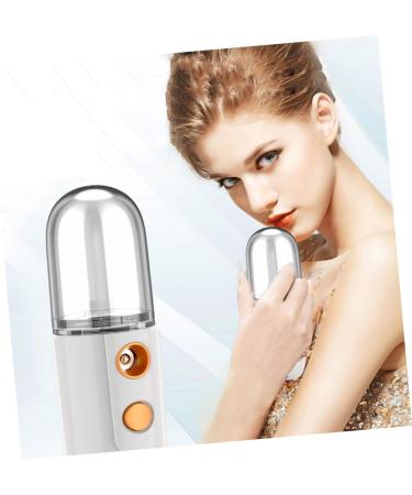 DOITOOL 1pc Spray Hydrating Apparatus Spa Face Steamer Facial Mister Nano Mist Sprayer Mini Face Humidifier Nanometer Sprayer Mini Hydration Sprayer Beauty Instrument Handheld Abs White - Buy Online on GoSupps.com
