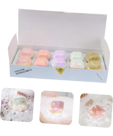Beavorty 1 Box Foot Bath Explosion Natural Essential Oils Bath Steamers Nail Diamonds Natural Soaps Natural Body soap Organic Body wash Care Foot Soak Ball Dinosaur Eggs sea Salt Summer - Buy Online on GoSupps.com