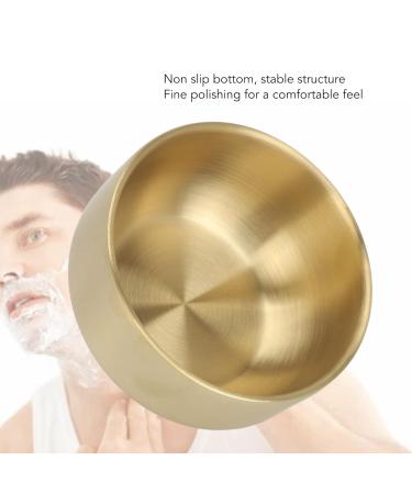 Ti-Plated Beard Cream Bowl | Non-Slip & Durable | Perfect for Lathering & Storing Beard Cream - Buy Online on GoSupps.com
