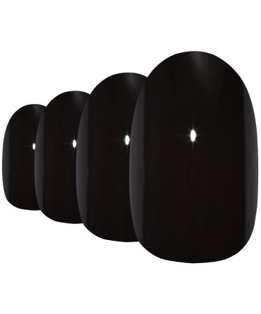 Buy Dark Beauty Bling Art Gel False Nails - 24 Glitter Medium Tips with Glue | Shop Quality Artificial Nails for International Shipping - Buy Online on GoSupps.com