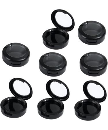 FOMIYES 24 Pcs Travel Cosmetic Containers Makeup Empty Plate Travel Eyeshadow Case Eye Shadow Dispenser Mini 3.8*3.8cmx3pcs Blackx3pcs - Buy Online on GoSupps.com