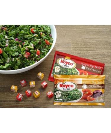 Royco Mchuzi Mix Seasoning Beef Cube 40g Bundled with Royco Chicken Cube 40g From Kenya (2 pack) - Buy Online on GoSupps.com