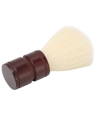 Men's Shaving Brush Soft Nylon Wool Wooden Handle Professional Beard Cleaning Grooming Tool for Beard Cleaning