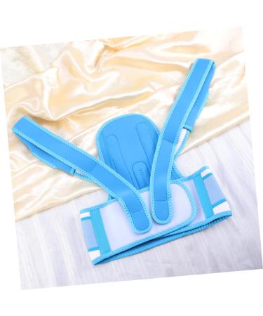 Clavicle Shoulder Support Belt - Posture Corrective Upper Back Support for Better Posture - Available in Blue - International Shipping - Buy Online on GoSupps.com
