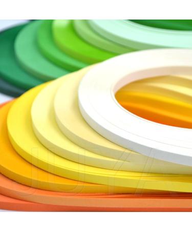 JUYA Paper Quilling Strips Set - 42 Colors - 5mm Width - 100 Strips per Pack - Available in 2/3/5/7/10 mm - Ideal for Quilling Projects - Buy Online on GoSupps.com
