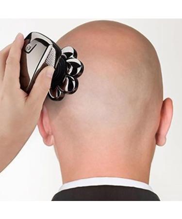  COZERI COZERI Men's Bald Razor 8D Wet and Dry Replacement Head Self-Sharpening Blades Efficient Shaving Silver - Buy Online on GoSupps.com