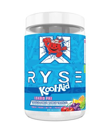 Ryse Core Series Loaded Pre Workout Powder | High Stim Pre-Workout Nitric Oxide Booster Increases Energy & Strength | 420mg Caffeine 4.5g L-Citrulline 3.5g Beta Alanine | 30 Servings (Tropical Punch) Tropical Punch 30 Servings (Pack of 1)