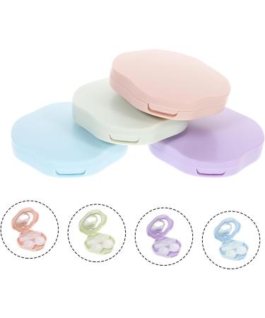 Buy HOMSFOU 4-Box Colored Tool Set for Inserting Mini Contact Lenses | Case Mirror & Foil Containers - International Shipping Available - Buy Online on GoSupps.com