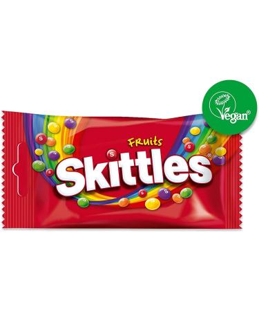  CAIYA New Skittles - Fruit Flavor - Box of 14 x 38g packs - Fruit-flavored candies - Buy Online on GoSupps.com
